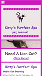Mobile Screenshot of kittyspurrfectspa.com